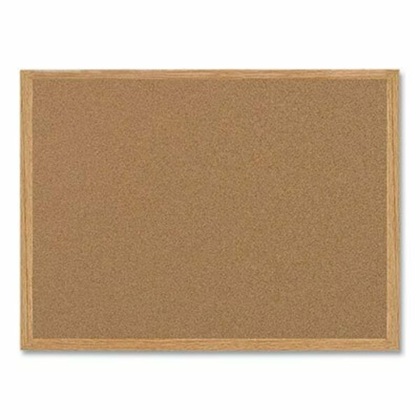 Bi-Silque Cork Board, w/ MDF Frame, 2'x3', Brown; BOARD, CORK, W/MDFFRAME, 2X3 SB0420001233